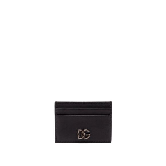 Dolce & Gabbana Men Card Holder With Dg Logo